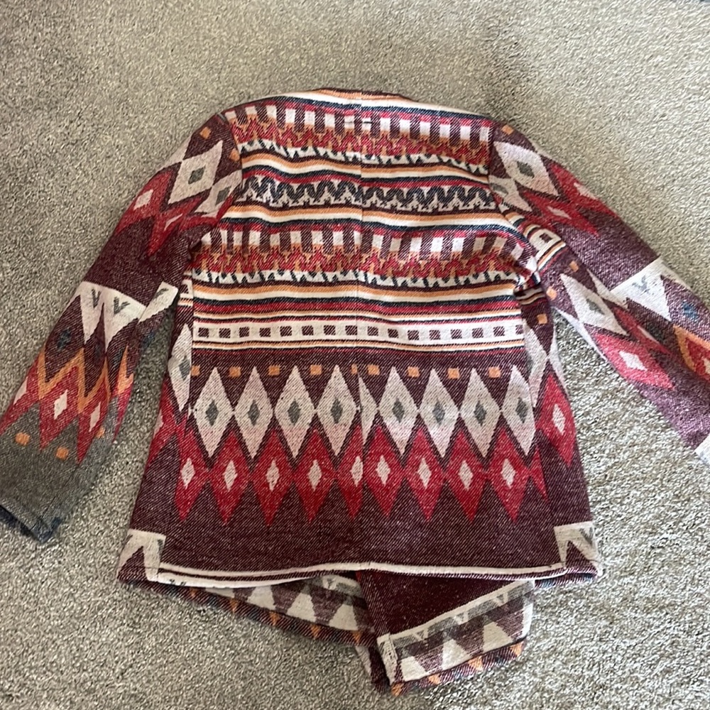 Aztec Patterned Jacket (BOGO) - Picture 3 of 3